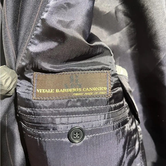 Vintage USA Brooks Brothers 1818 Mens Sz 40 Twill Blazer Jacket Sport Coat Italy - Picture 4 of 10